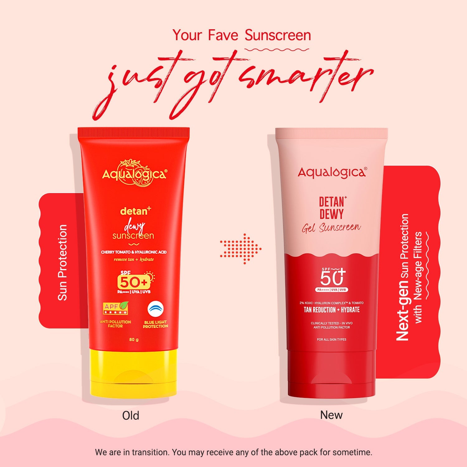 Aqualogica Detan+ Dewy Gel Sunscreen Spf 50+ Pa++++