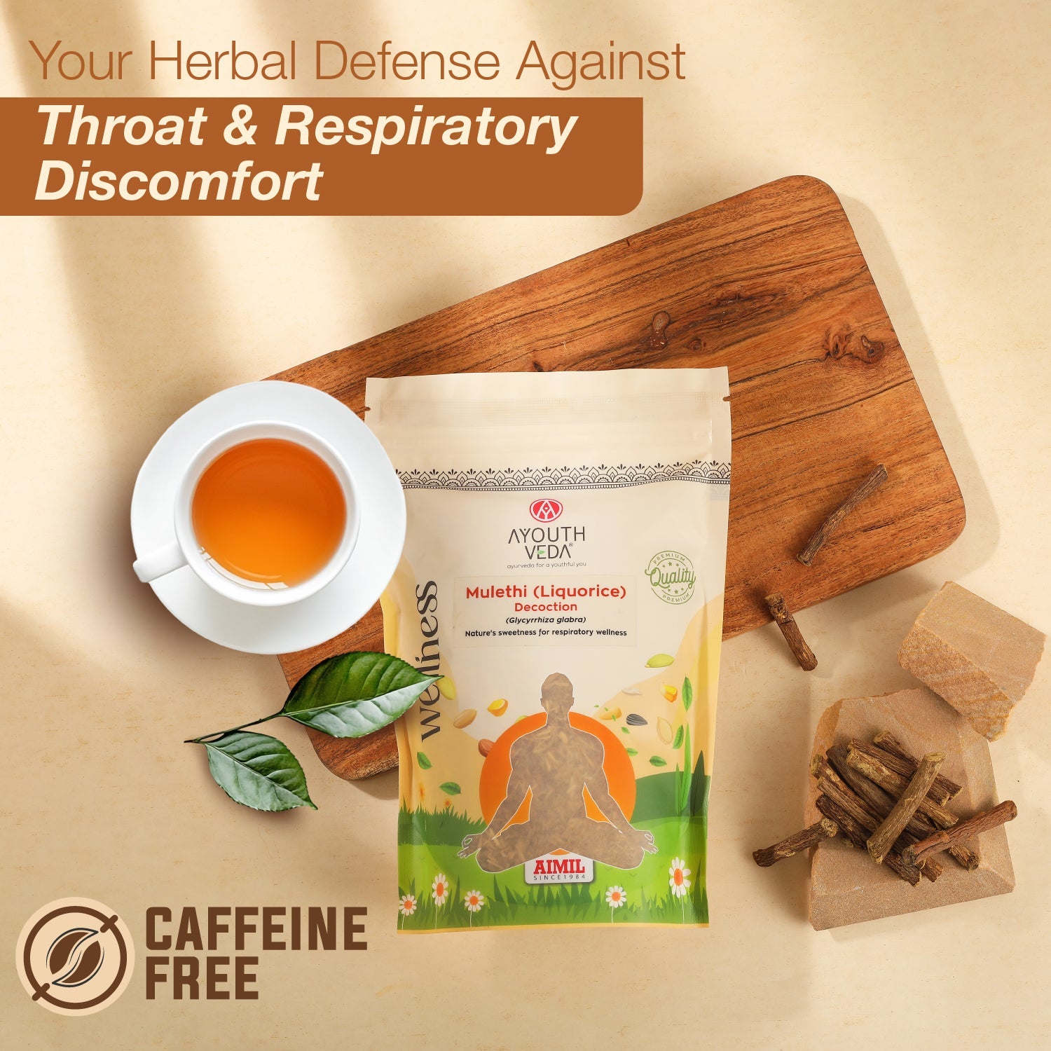 Ayouthveda Mulethi / Liquorice Decoction