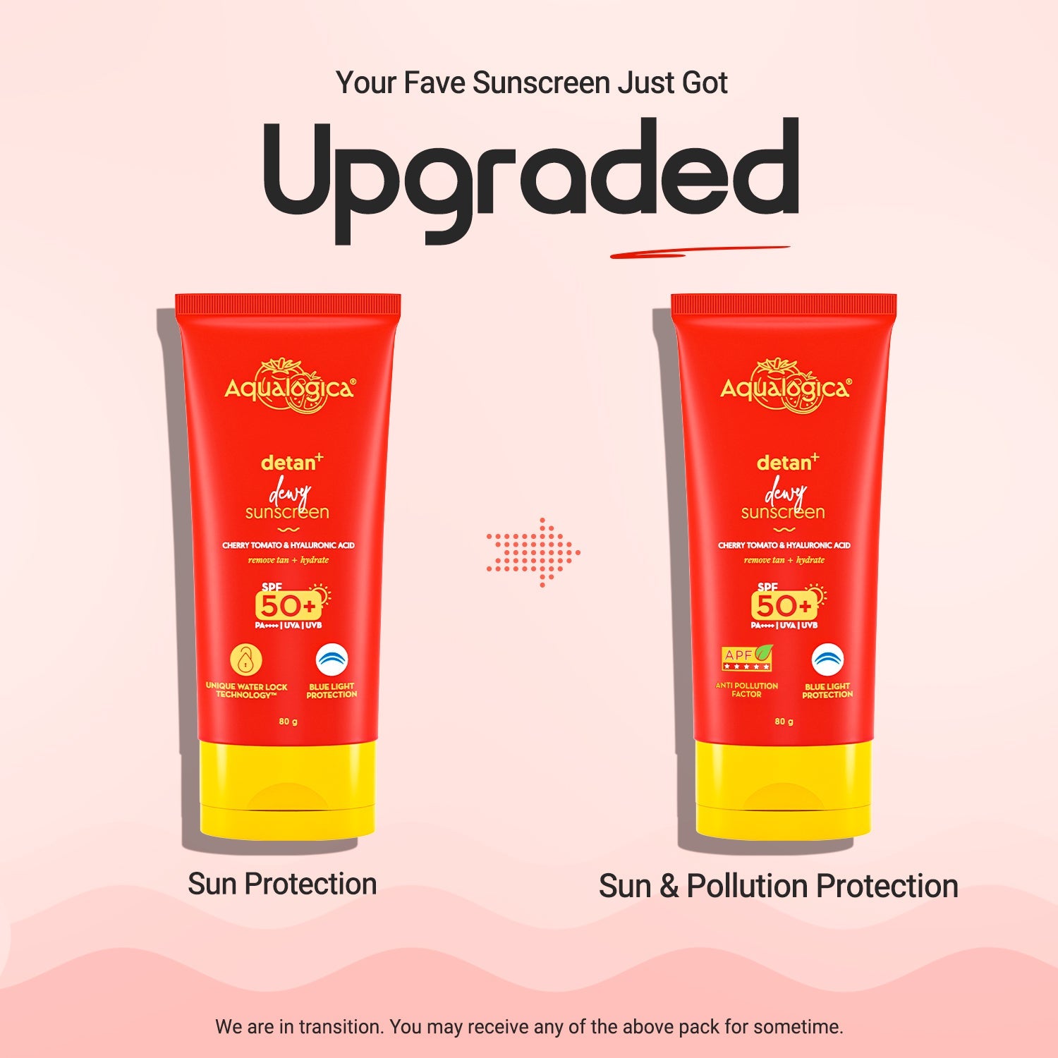 Aqualogica Detan+ Dewy Gel Sunscreen Spf 50+ Pa++++