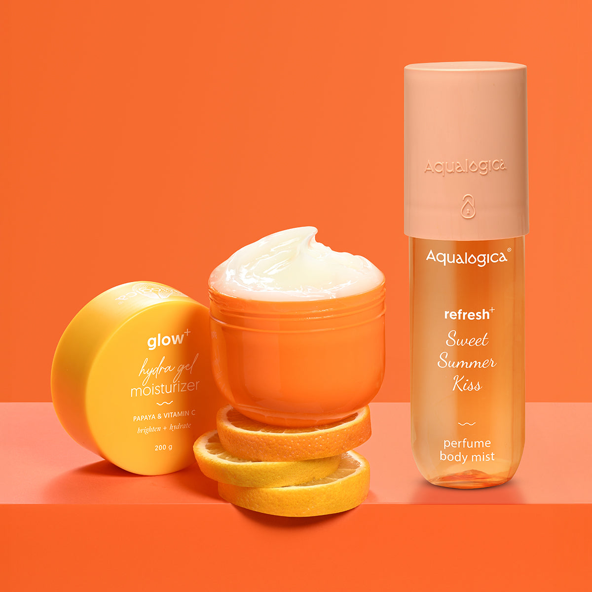 Aqualogica Strawberry Mist & Glow Moisturizer Duo