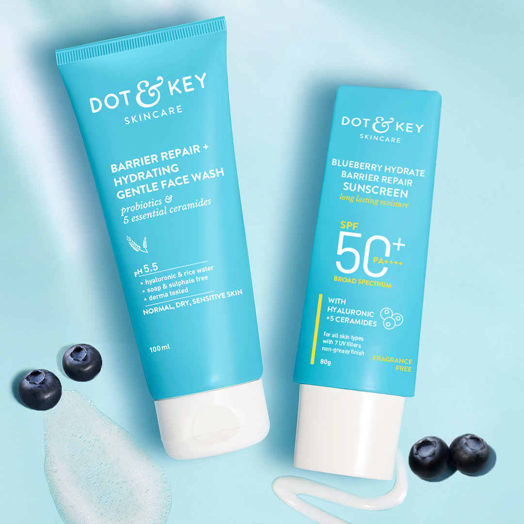 Dot & Key Cleanse + Protect Skincare Combo - 180ml