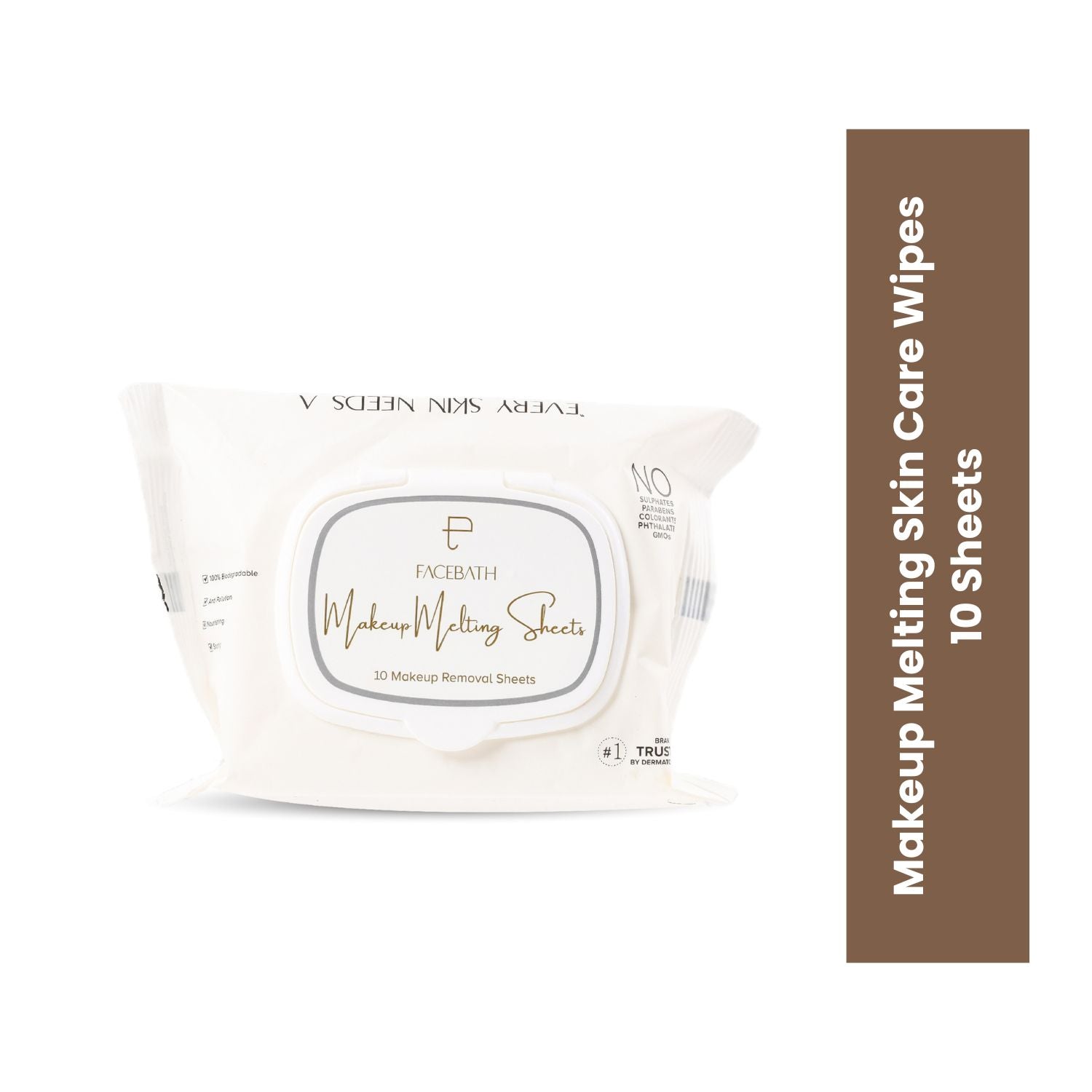Personal Touch Makeup Melting Skin Care Wipes (10 Sheets) - Pack of 2