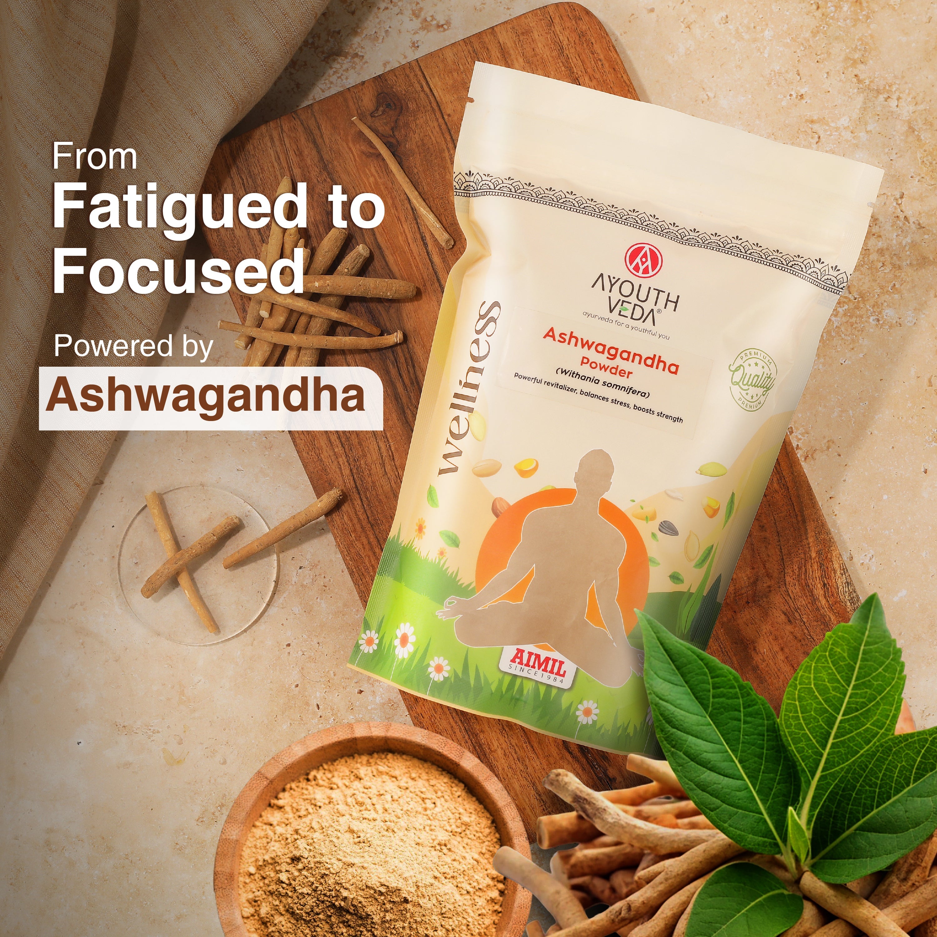 Ayouthveda Ashwagandha Powder (Withania Somnifera)