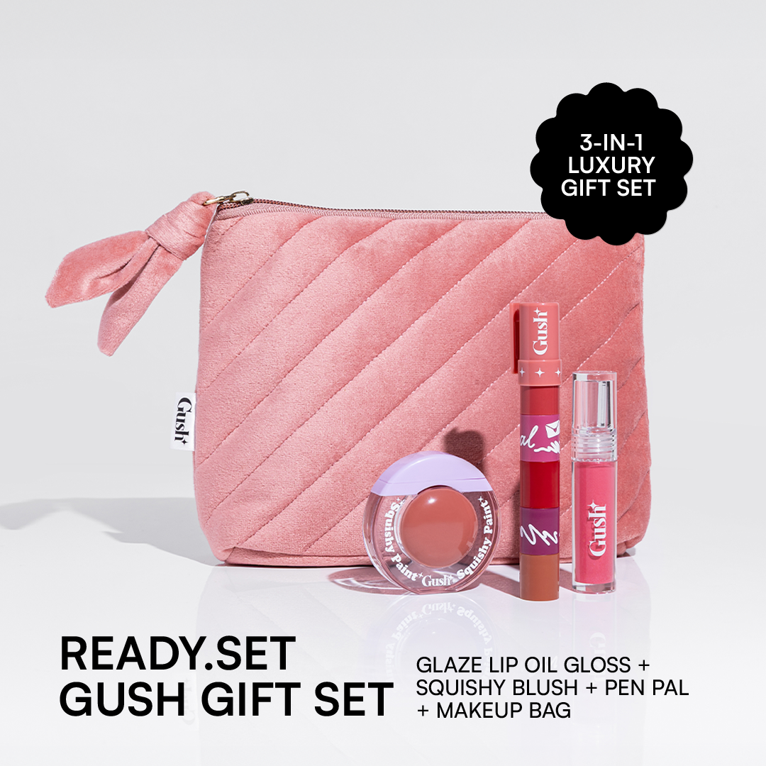 Gush Beauty Ready. Set. Gush Gift Set