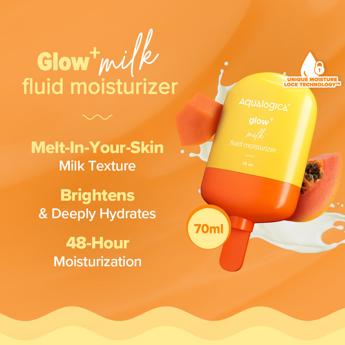 Aqualogica Glow+ Milk Fluid Moisturizer