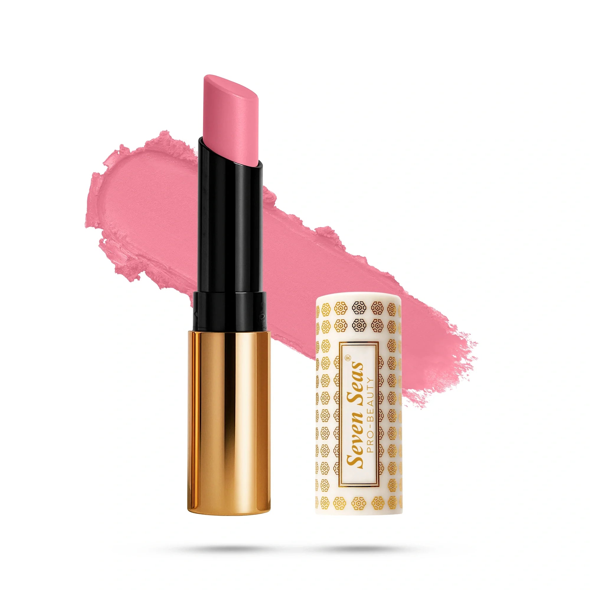 Seven Seas Pink Blush (117) - Velvet Shot Non-Transfer Lipstick