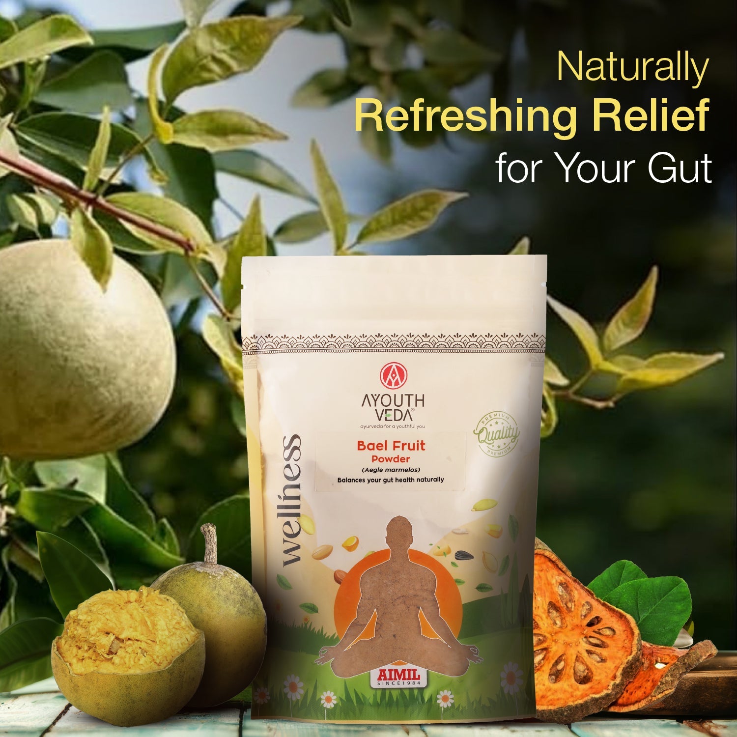 Ayouthveda Bael Fruit Powder / Bilwa