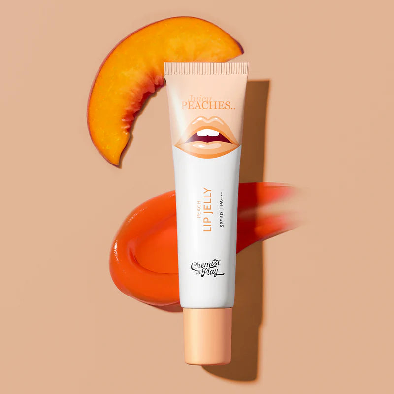 Chemist at Play Ceramides + 2% Kojic Acid Tinted Lip Balm SPF 50 PA++++ - Peach