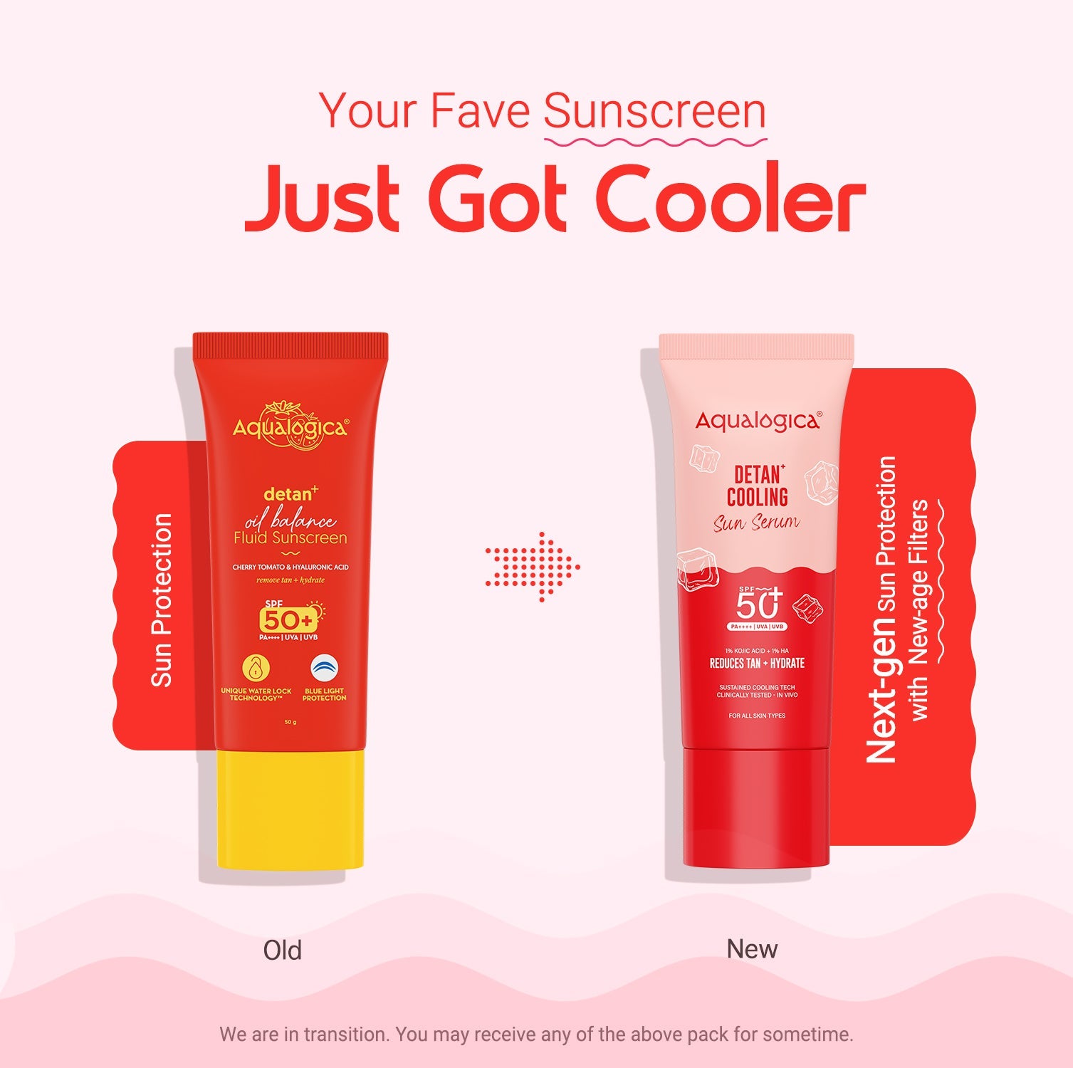 Aqualogica Detan+ Cooling Sun Serum - 50g