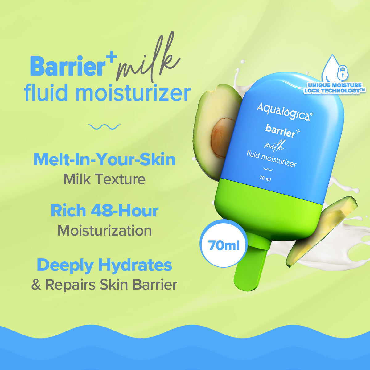Aqualogica Barrier+ Milk Fluid Moisturizer