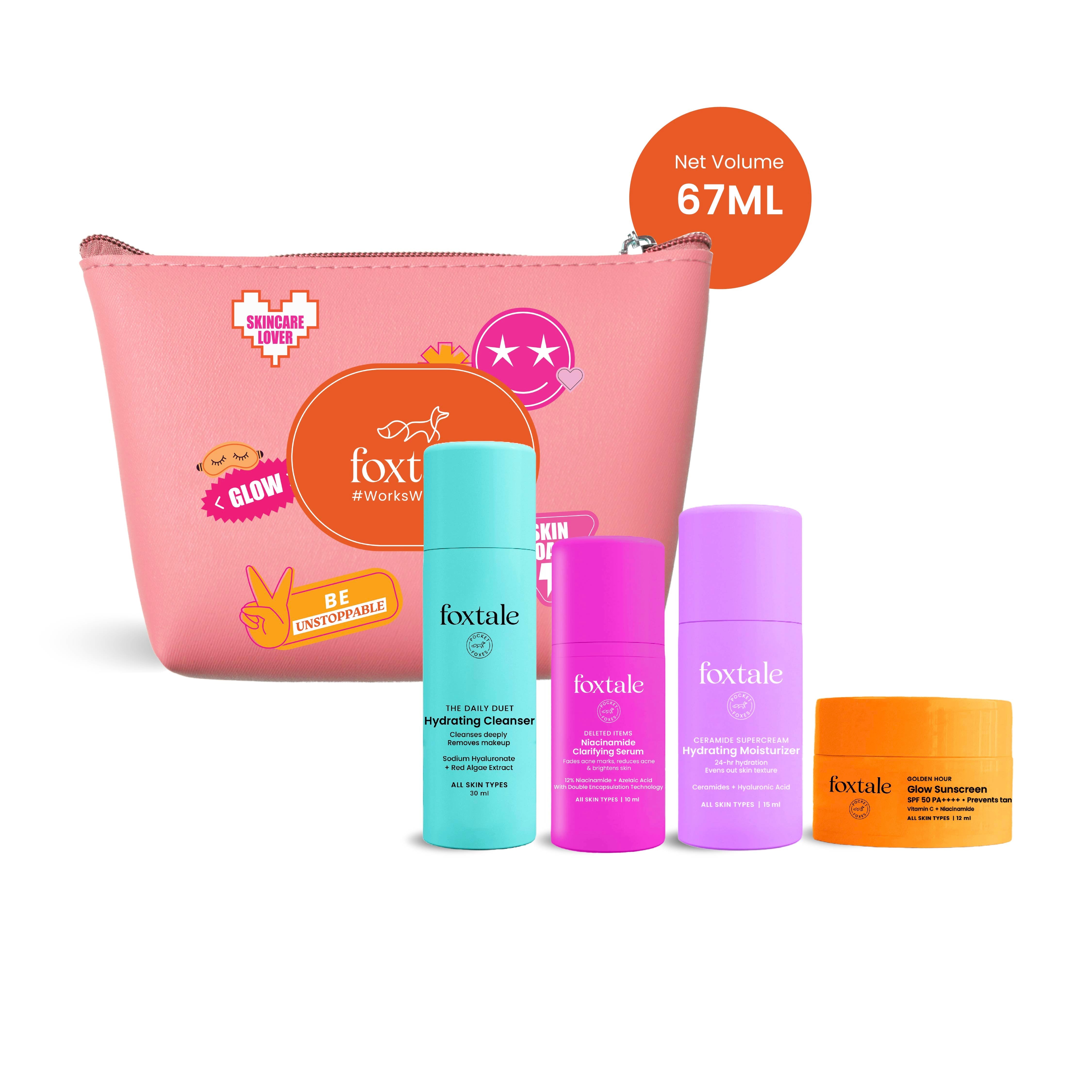 Foxtale Oil-Free Radiance Travel Kit