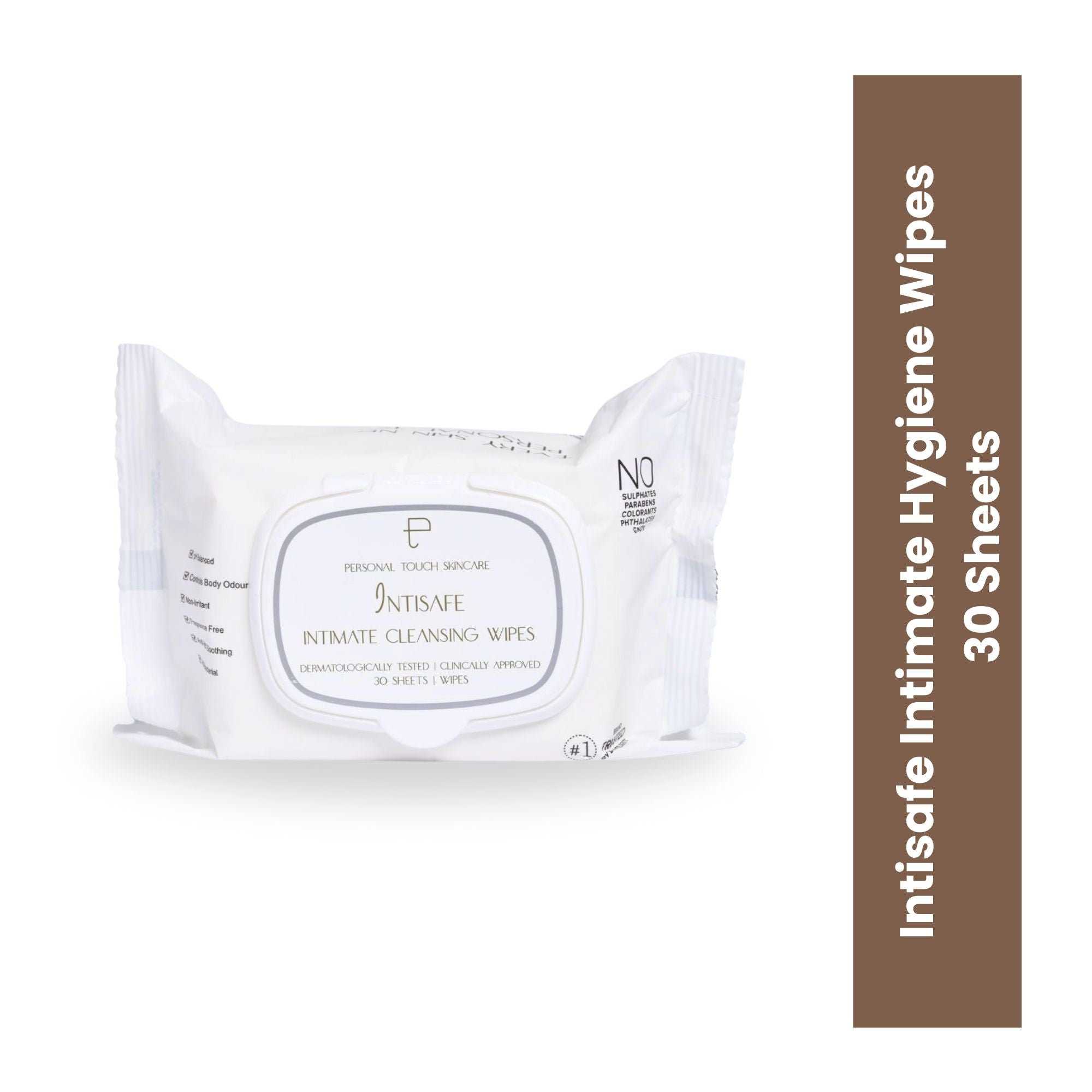 Personal Touch Intisafe Intimate Hygiene Wipes (30 Sheets) - Pack of 1