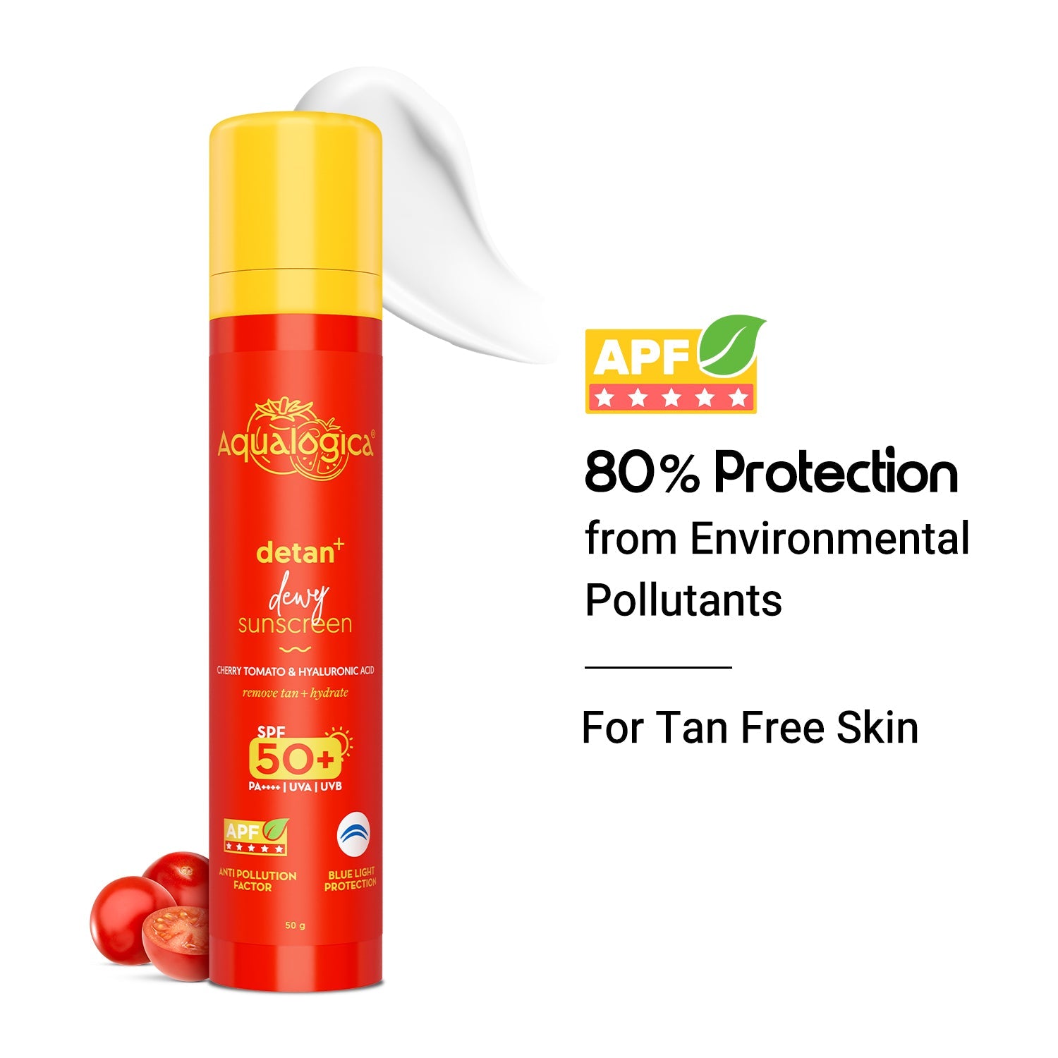 Aqualogica Detan+ Dewy Gel Sunscreen Spf 50+ Pa++++