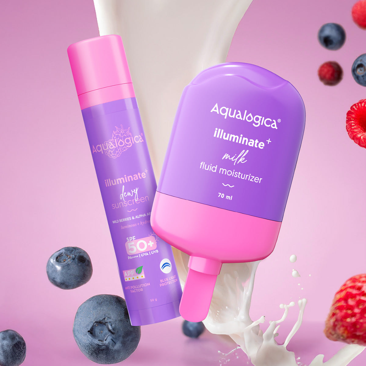 Aqualogica Illuminate+ Stay Luminous Combo