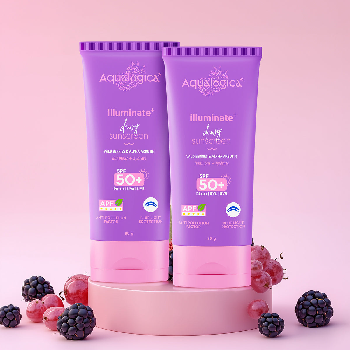 Aqualogica Illuminate+ Dewy Gel Sunscreen Spf 50+ Pa++++