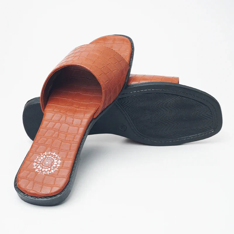 Dhajcraft Brown Casual Slip-On