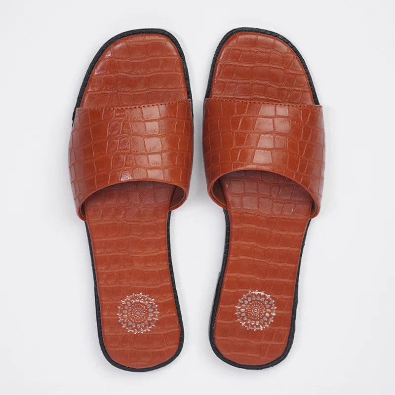 Dhajcraft Brown Casual Slip-On