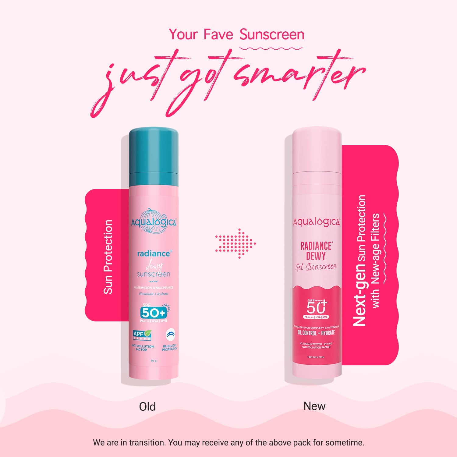 Aqualogica Radiance+ Dewy Sunscreen Spf 50 & Pa++++