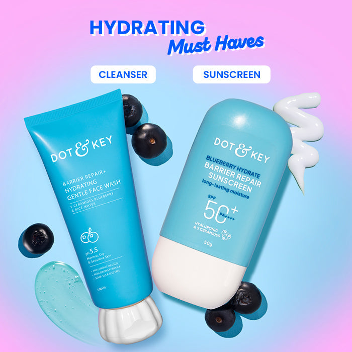 Dot & Key Cleanse + Protect Skincare Combo - 160ml