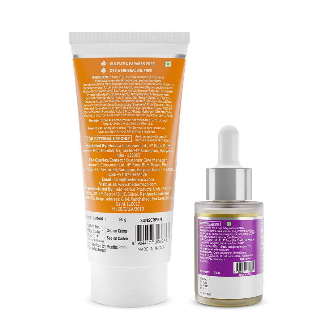 Derma Co Pigmentation Fighting Treat & Protect Duo