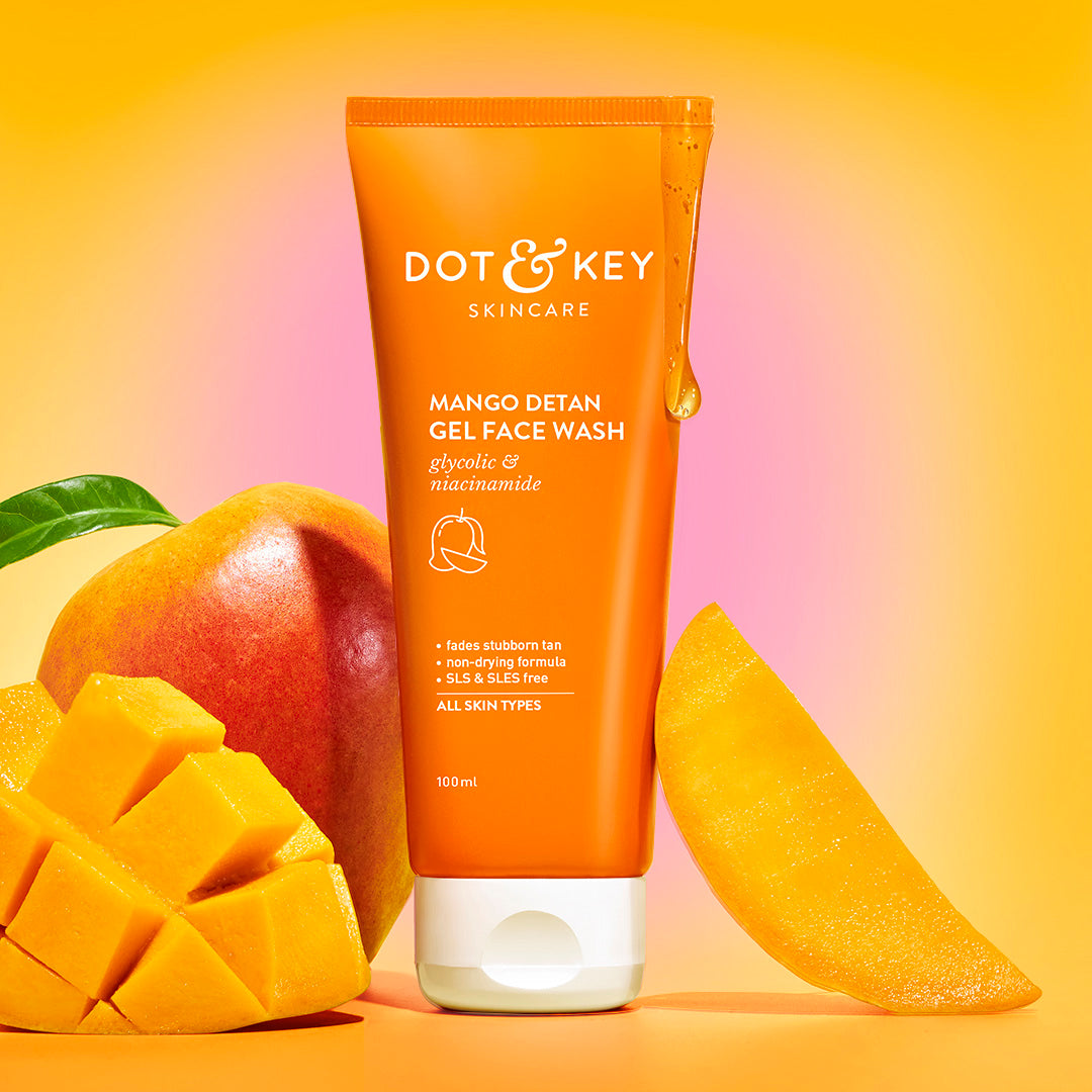 Dot & Key Mango Detan Gel Face Wash - 100ml