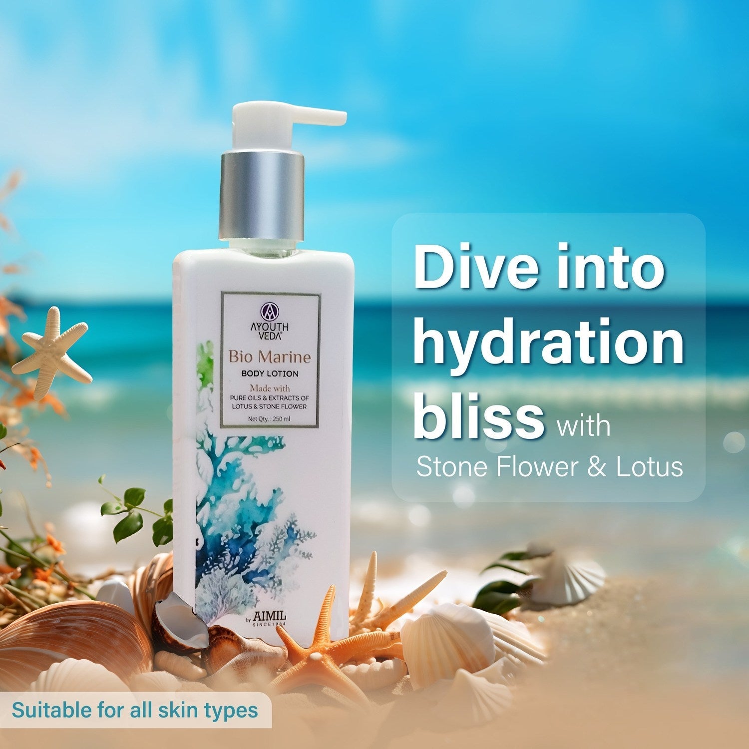 Ayouthveda Bio Marine Body Lotion