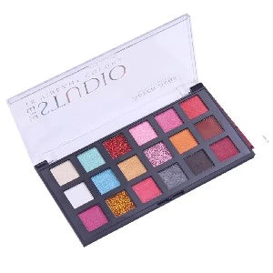 Seven Seas MS-6004C-01 - Eye Studio Eyeshadow Palette (18 Shades)