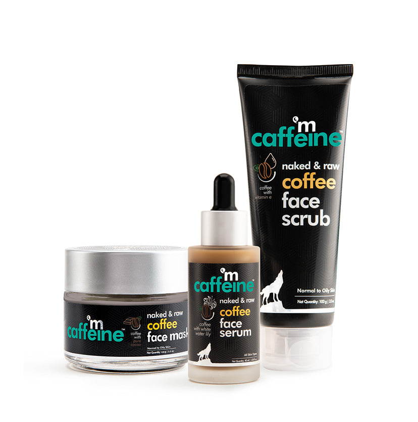 mCaffeine De-Tan Face Polishing Kit