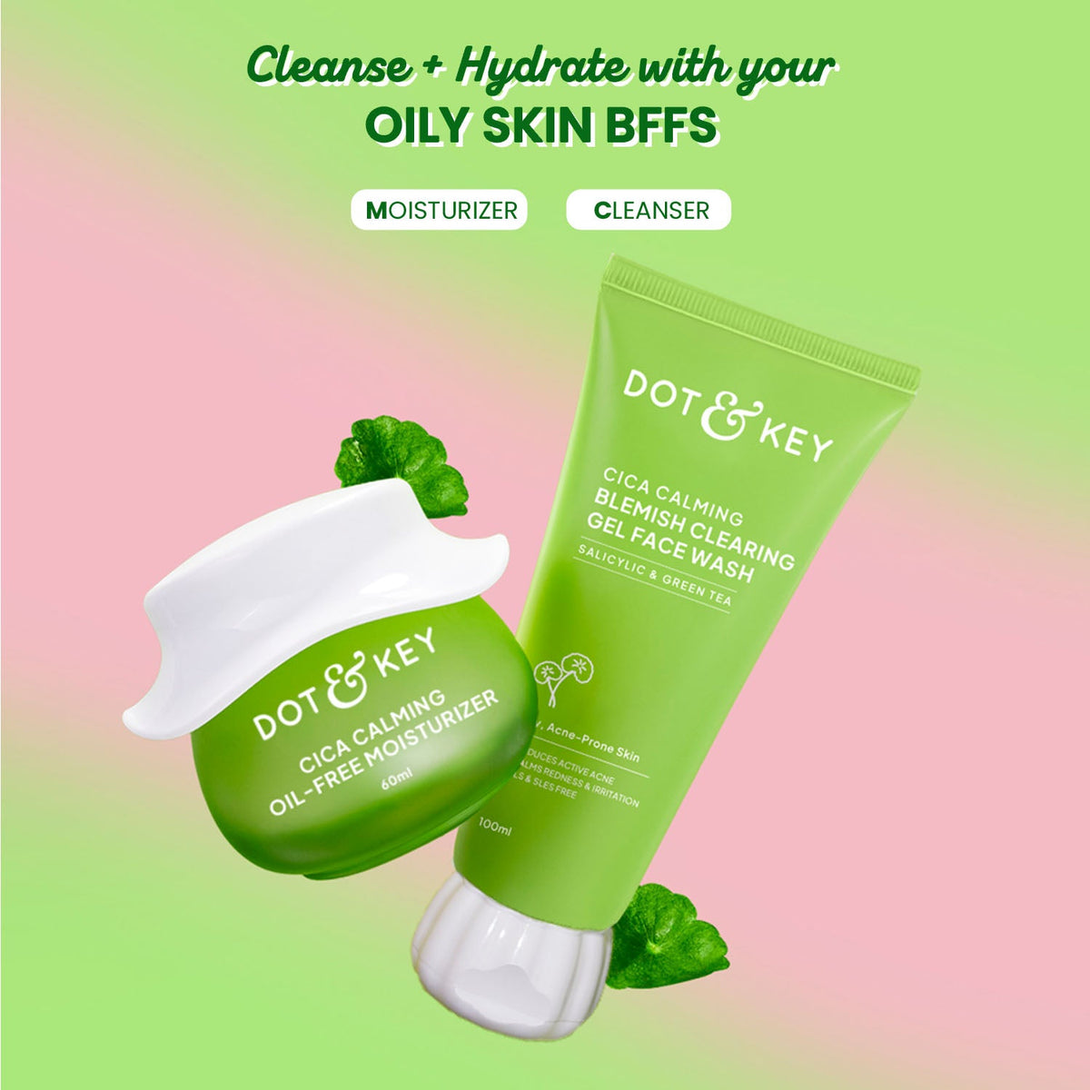 Dot & Key Clear Skin Super Cica Duo - 310g
