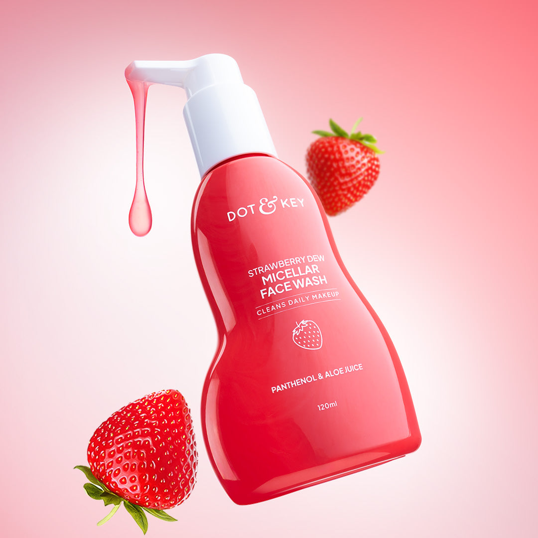Dot & Key Strawberry Dew Micellar Face Wash - 120ml