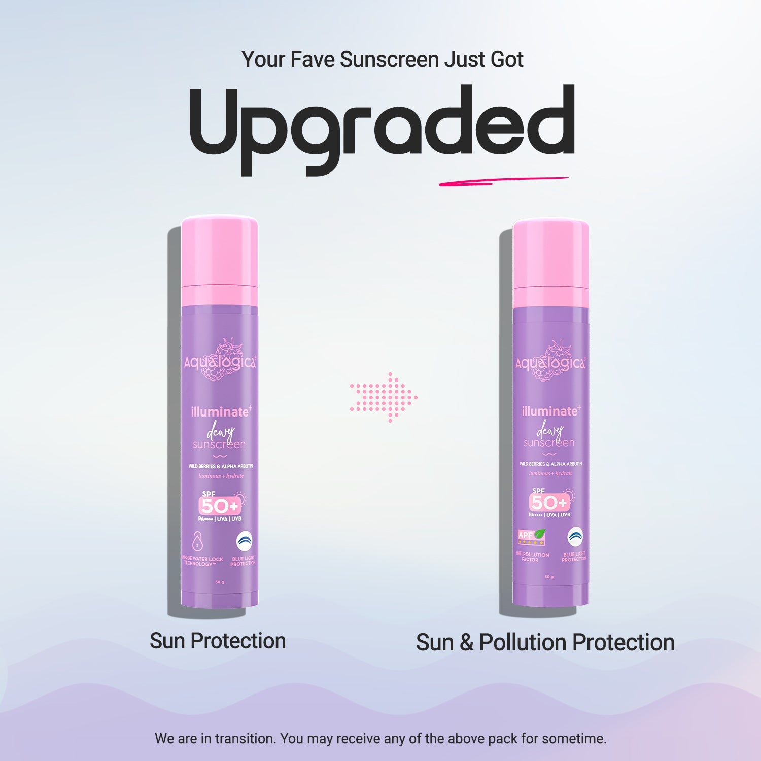 Aqualogica Illuminate+ Dewy Gel Sunscreen Spf 50+ Pa++++