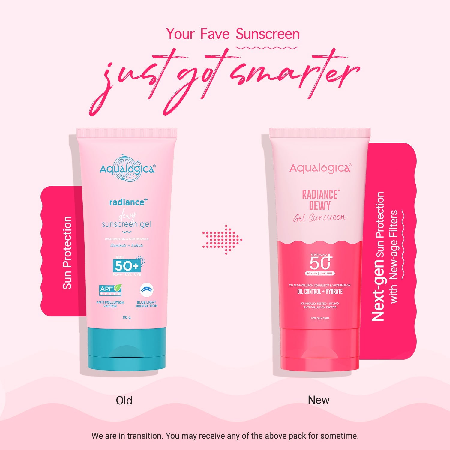 Aqualogica Radiance+ Dewy Sunscreen Spf 50 & Pa++++