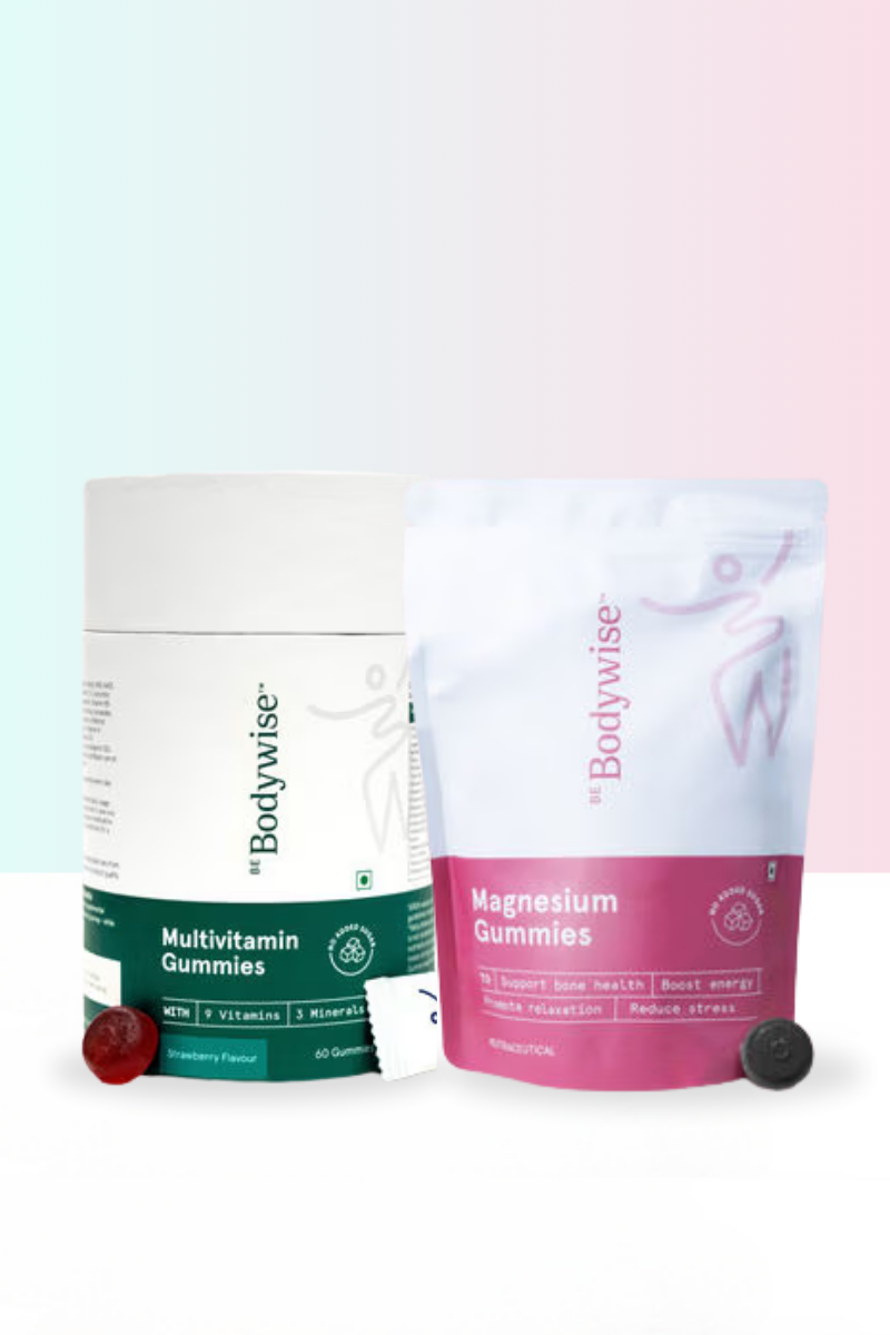 Be Bodywise Chill & Charge Gummies Duo