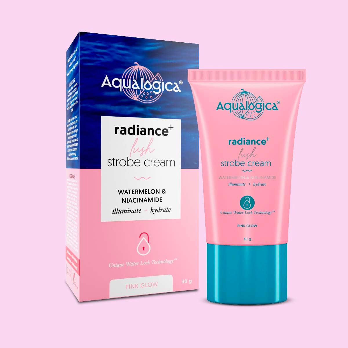 Aqualogica Radiance+ Lush Strobe Cream  - 30g