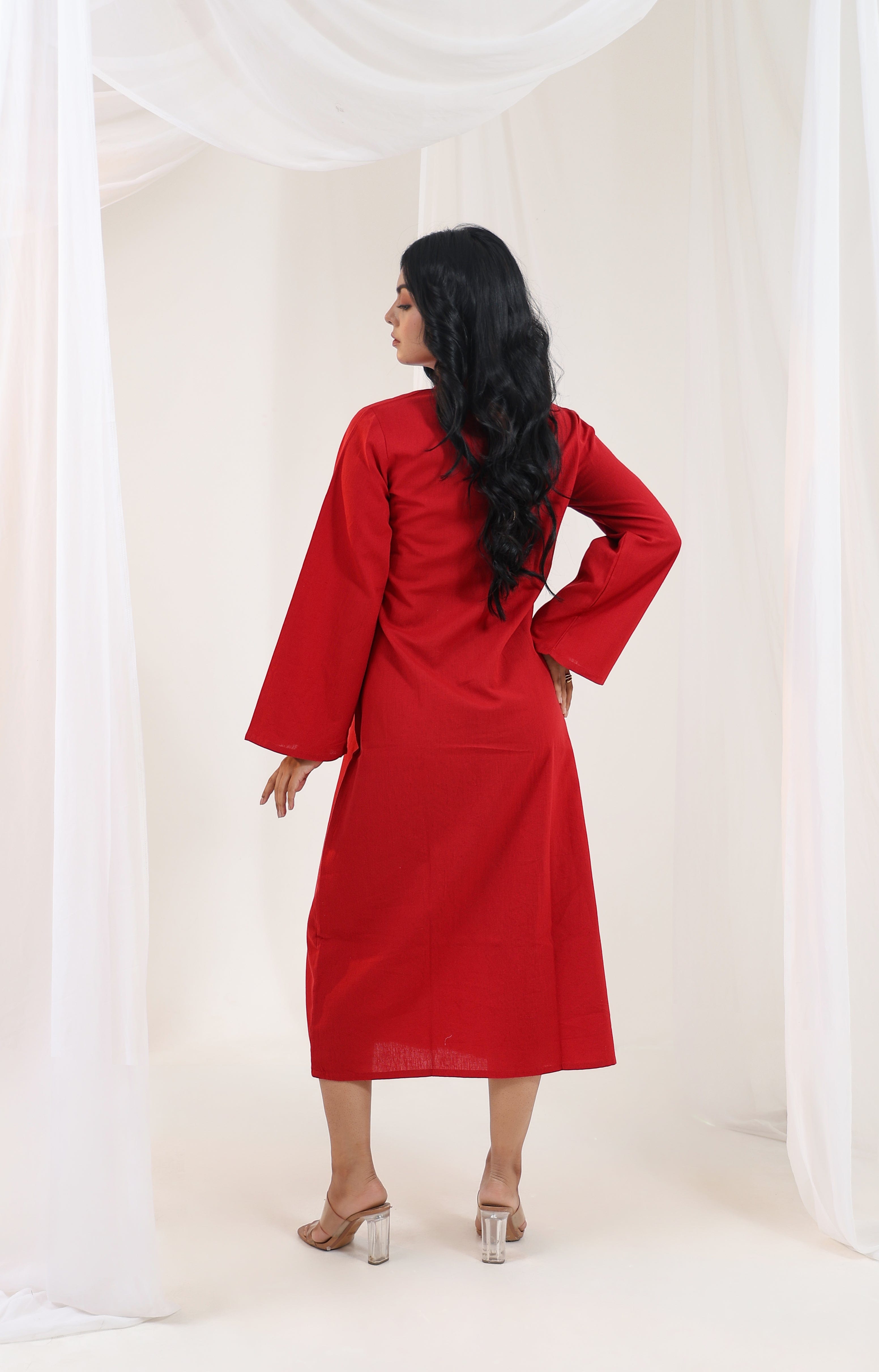 Sugnaa Pleated Long Kurta