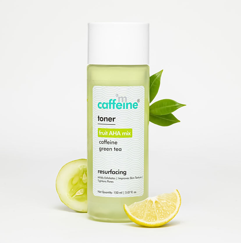 mCaffeine Fruit-Aha & Green Tea Face Toner