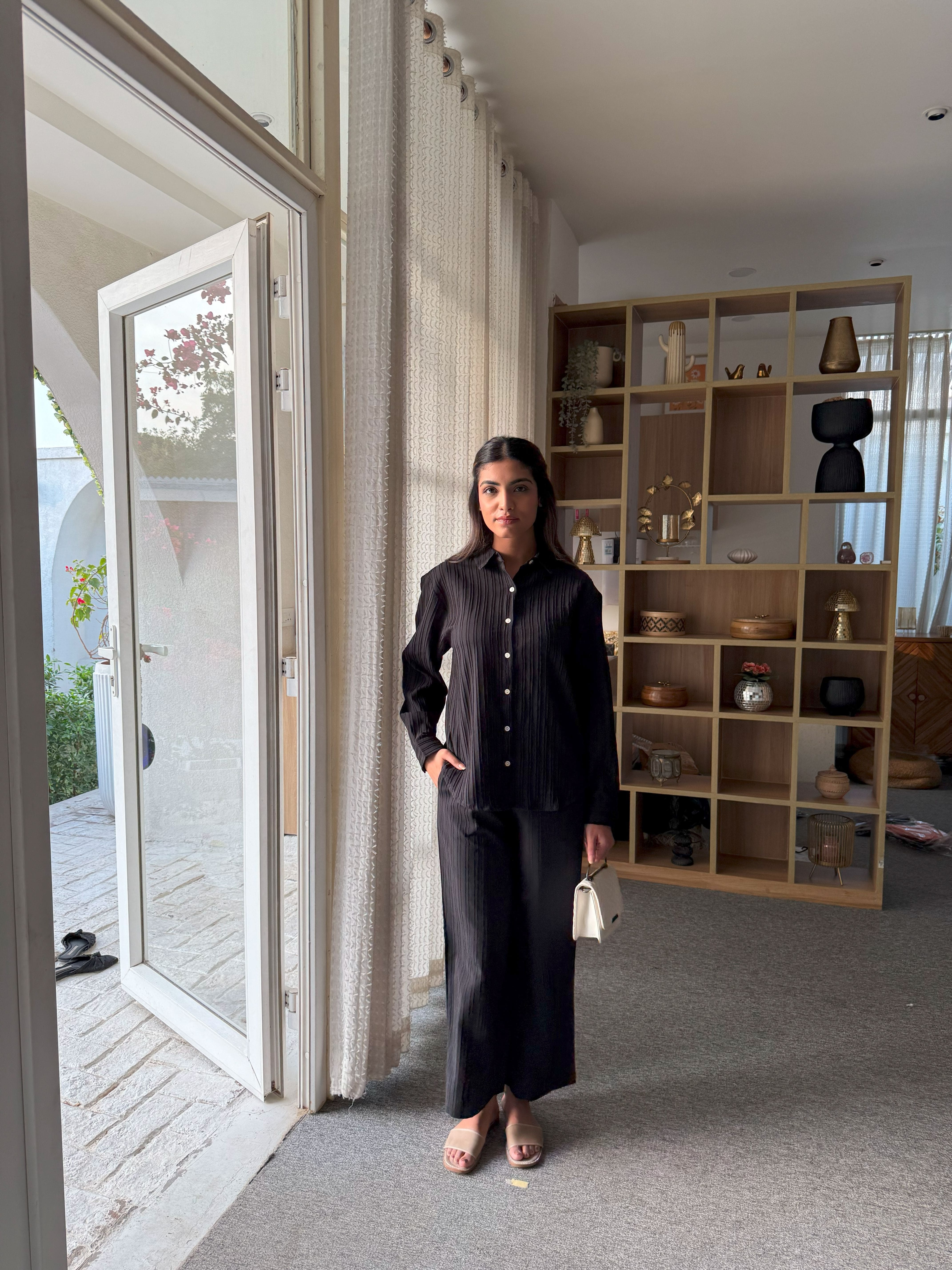 Sugnaa Knitted Shirt Pant Set