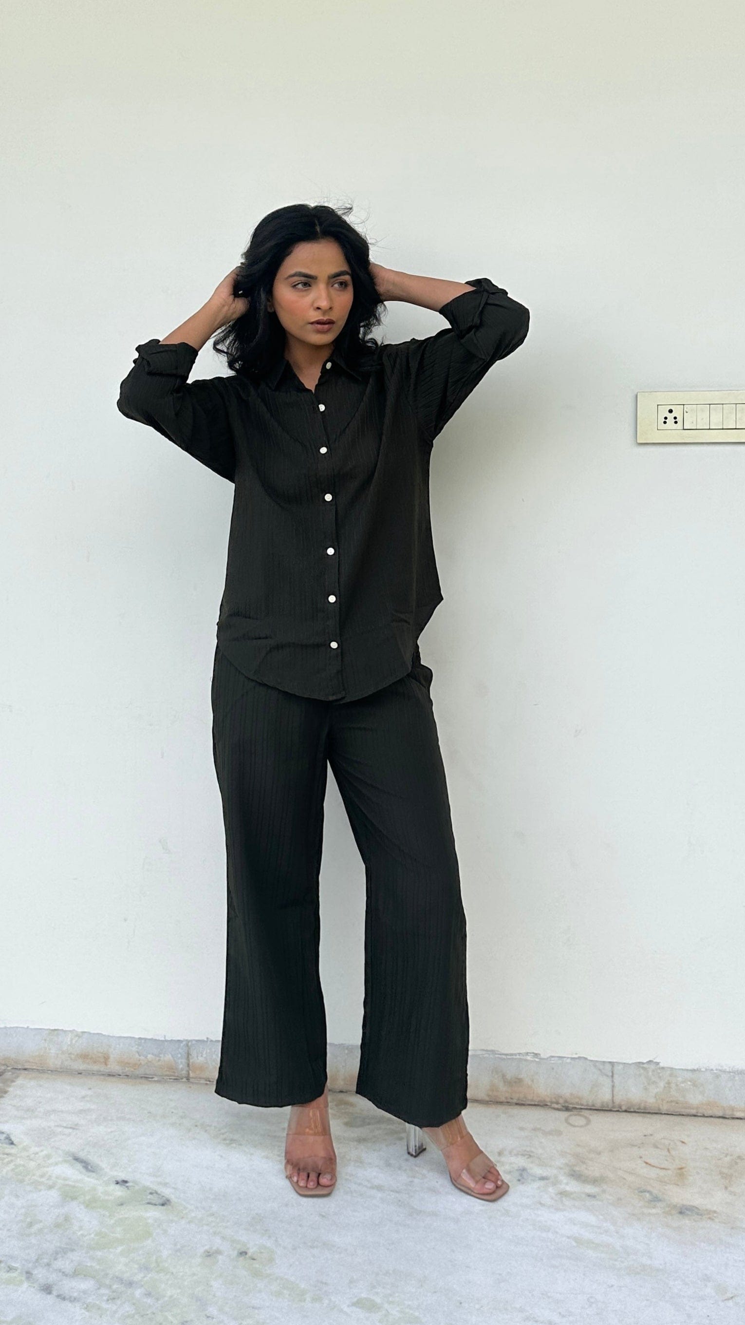 Sugnaa Knitted Shirt Pant Set
