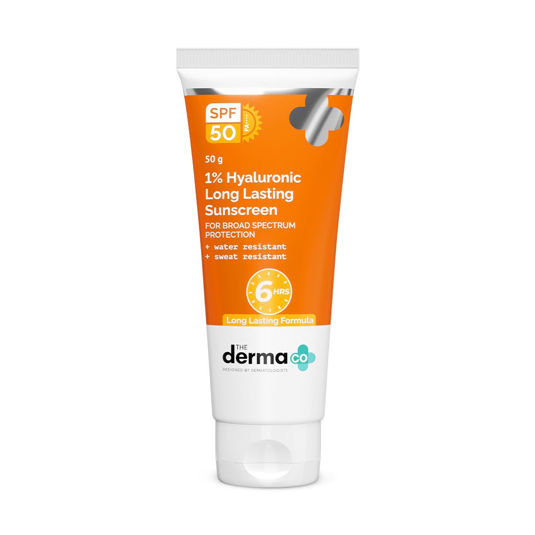 Derma Co 1% Hyaluronic Long Lasting Sunscreen SPF 50 & PA++++