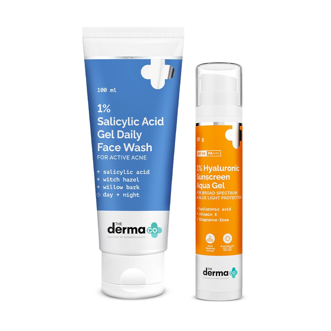 Derma Co Clear Skin & Sun Protection Combo