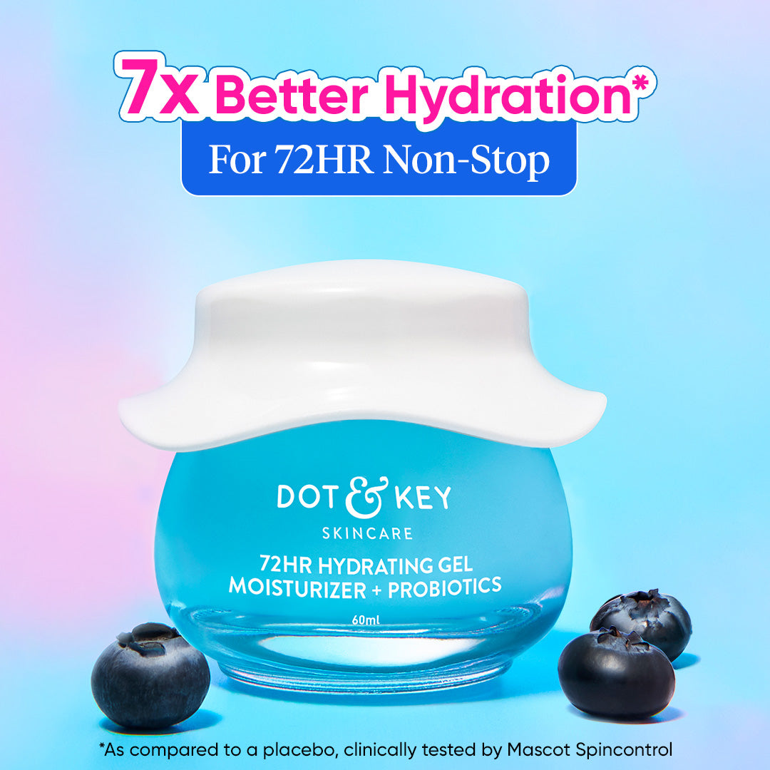 Dot & Key 72HR Hydrating Gel Moisturizer Pack of 2 - 120ml