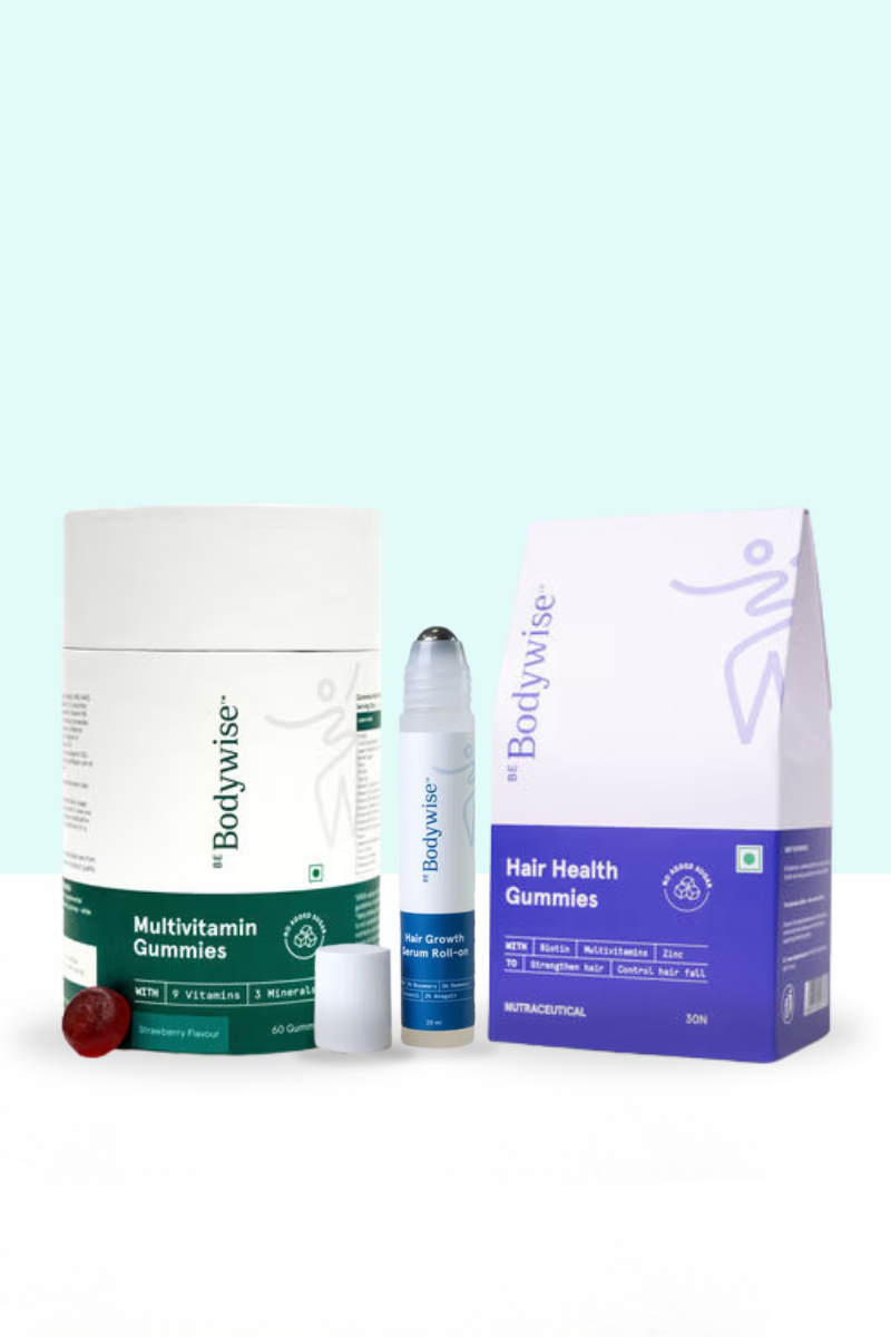 Be Bodywise Total Hair & Health Nutrition Trio
