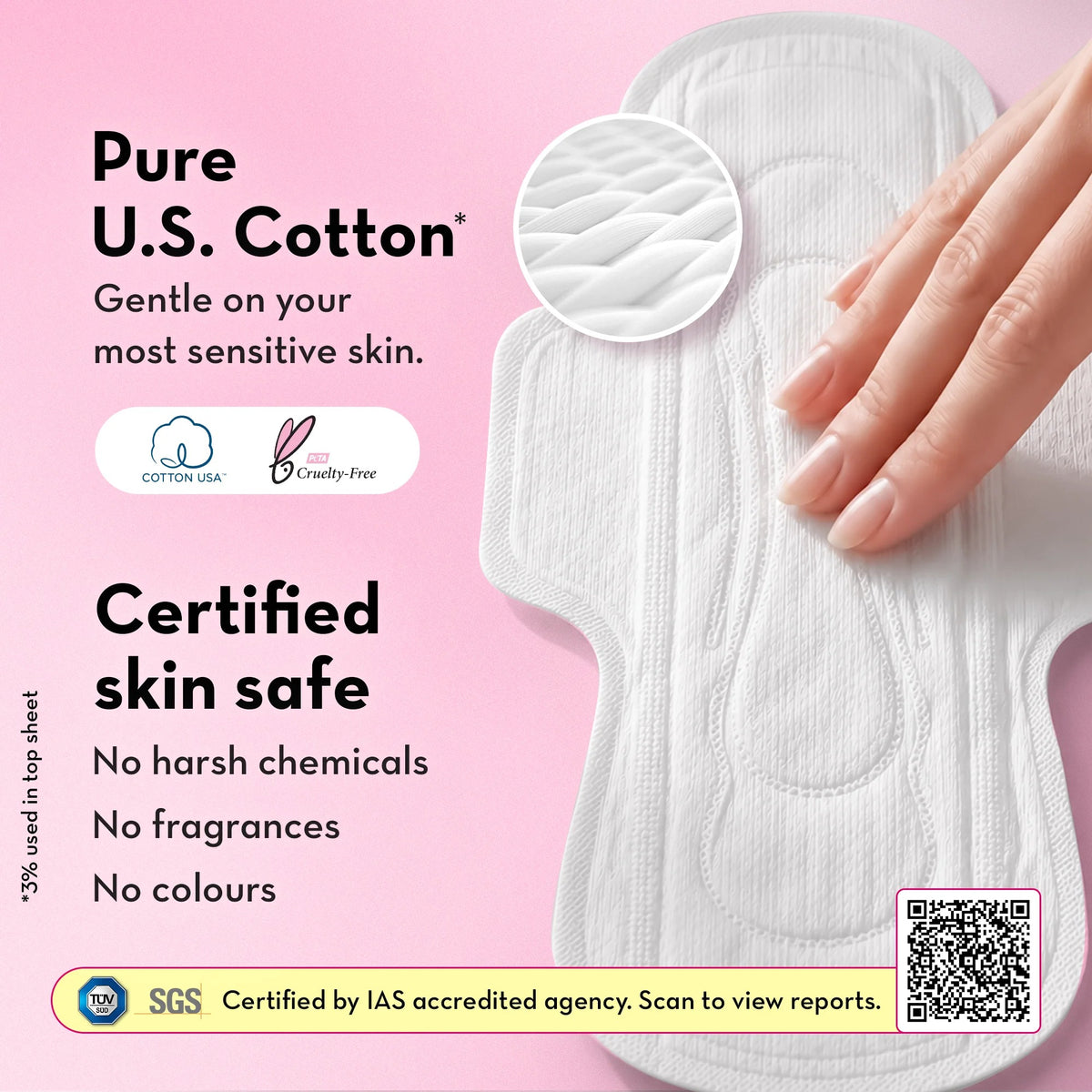 Plush Ultra-Thin Sanitary Pads for Women 14 Pcs | 8 XL Pads (Light-Medium Flow) 6 XXL Pads (Heavy Flow) 2 Panty Liners