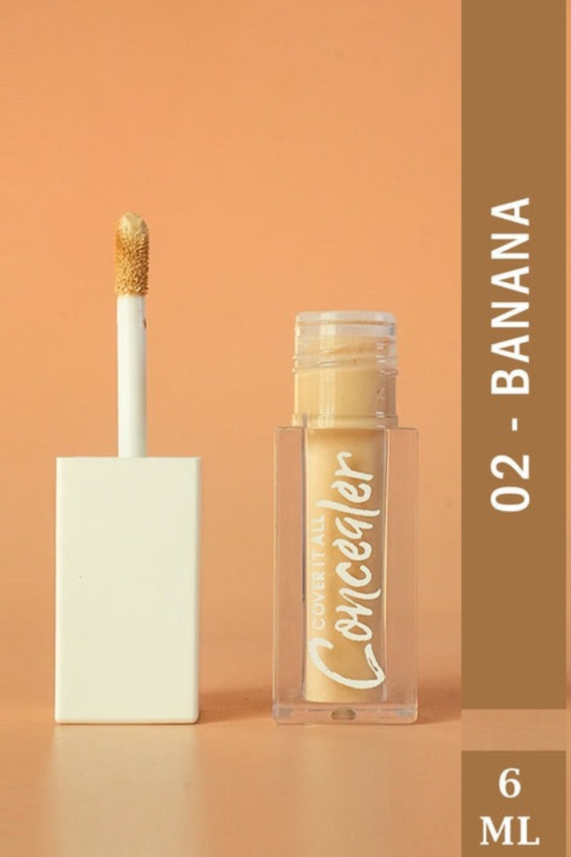 Cuffs N Lashes 02-Banana - Cover It All Liquid Concealer