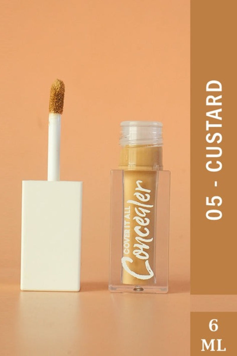 Cuffs N Lashes 05-Custard - Cover It All Liquid Concealer