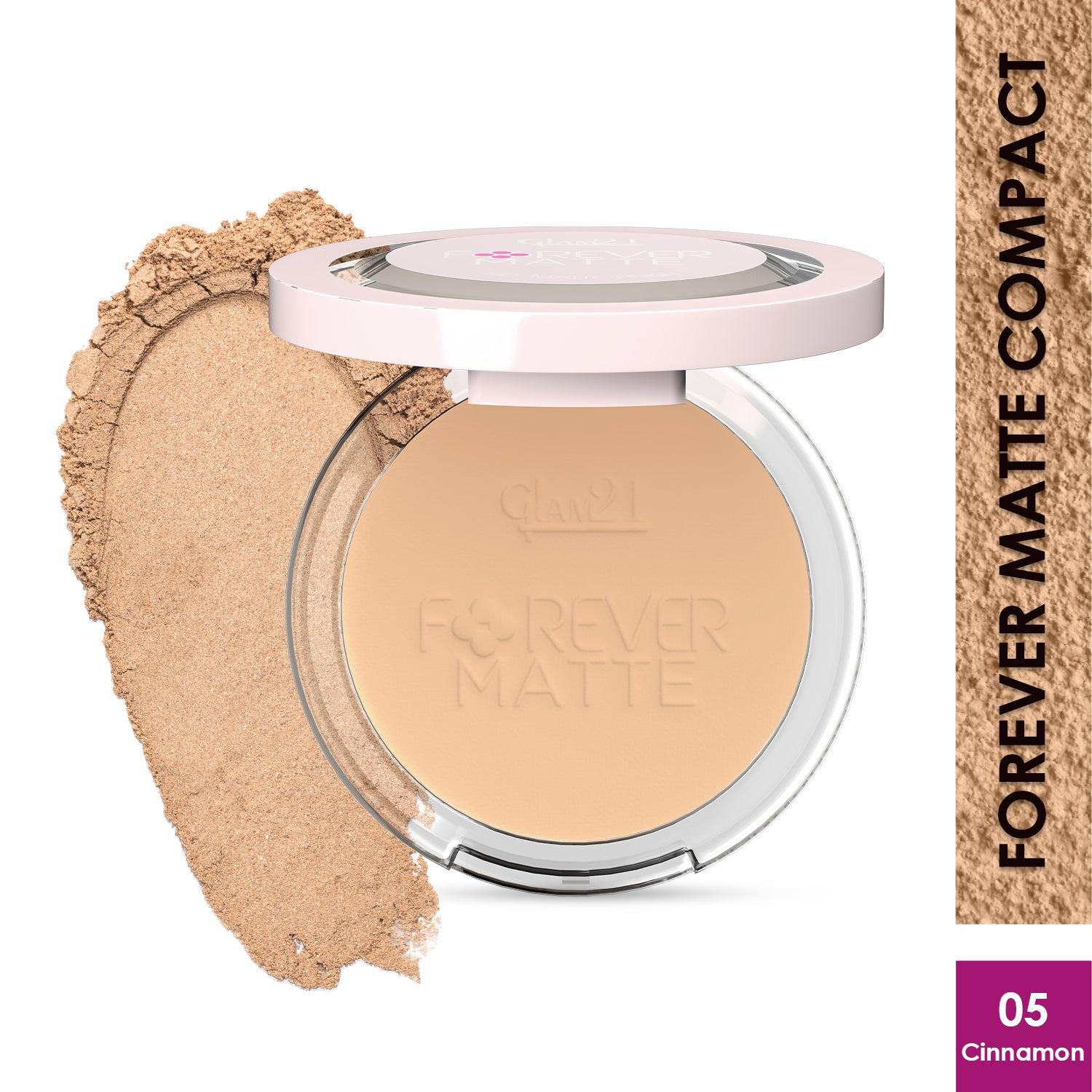 Glam21 Forever Matte Compact - Cinnamon