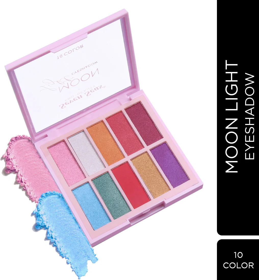 Seven Seas MS-6008-02 - Moon Light Eyeshadow Palette (10 Shades)