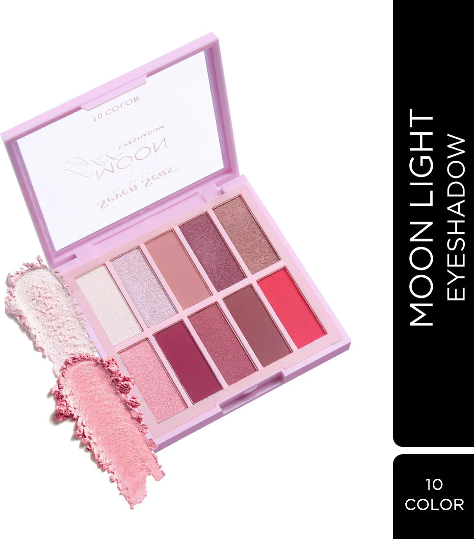 Seven Seas MS-6008-01 - Moon Light Eyeshadow Palette (10 Shades)