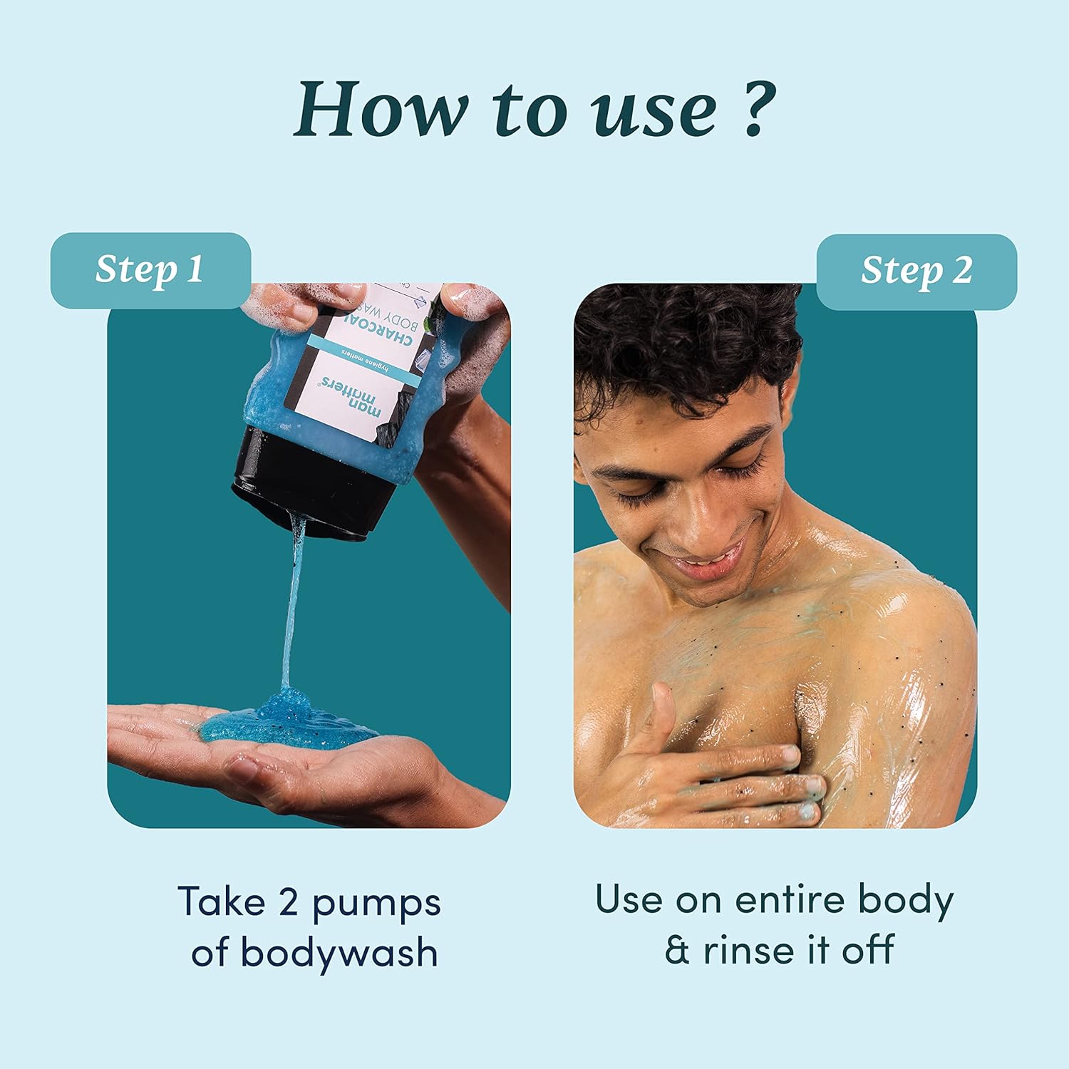 Man Matters Charcoal Body Wash (250 ml)