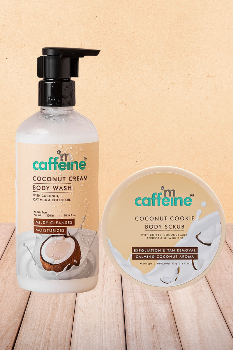 mCaffeine Coconut & Cream Cleanse & Detan Combo